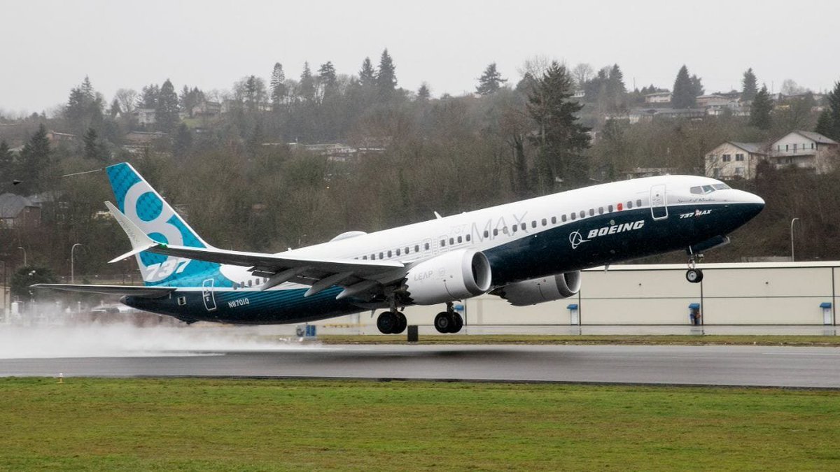 aviationbrk's tweet photo. The Federal Aviation Administration has proposed a new airworthiness directive that would require 453 Boeing 737 MAXs to be inspected after reports that certain passenger seat assemblies were not correctly installed in the seat tracks.

The FAA found that a track-mounted passenger seat assembly that is installed incorrectly can disengage from the seat tracks if there is an increased load, turbulence, or emergency landing. This condition, if not addressed, could result in injury to passengers and crew during an emergency landing or could block the aisle, which could slow evacuation.