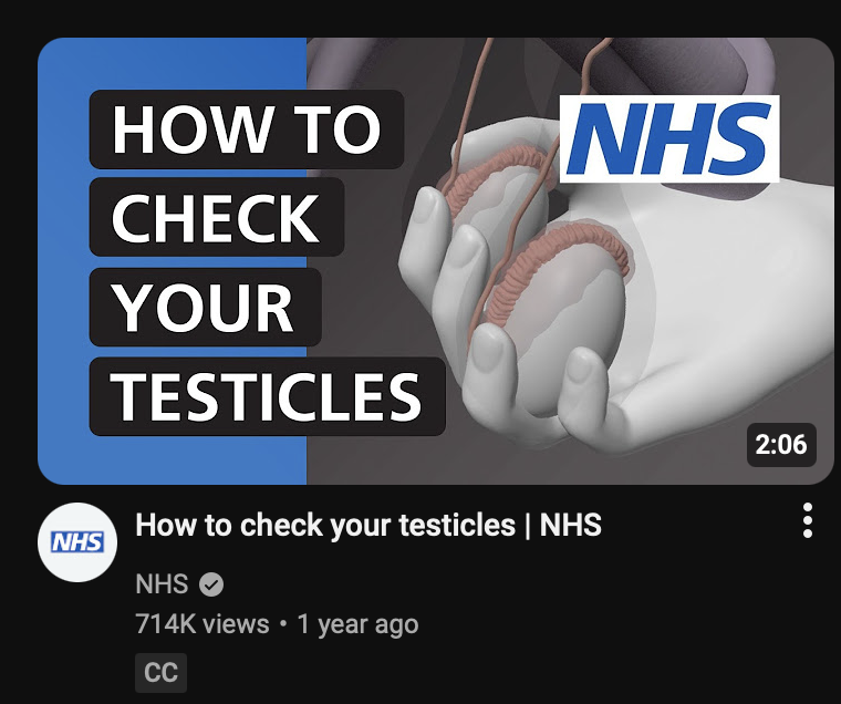 SCARScrunkly's tweet photo. It's supposed to be health info, however, the diagram appears as if it's instructing on how to grab and squeeze guys by the balls. Target the epididymides! https://t.co/N1nQUpUIJf