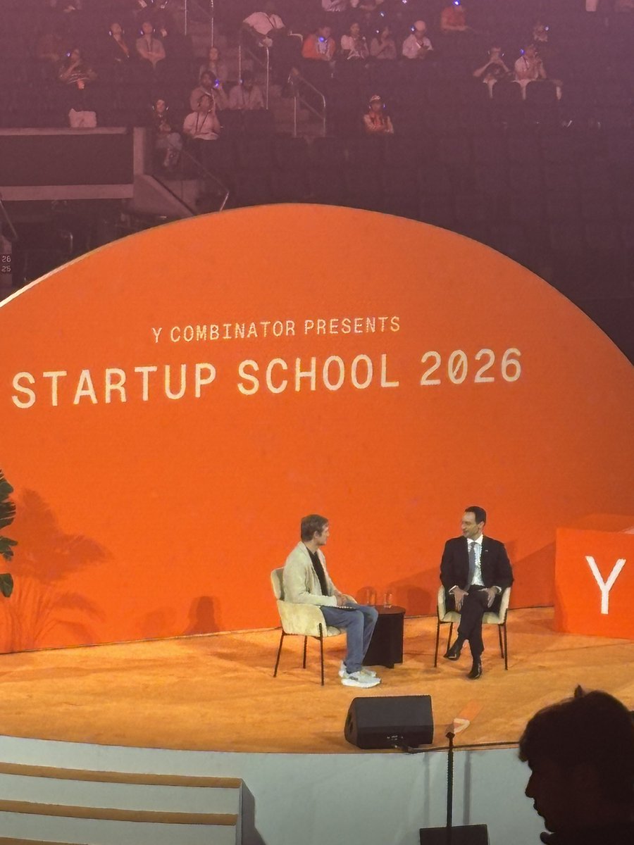 dghiberdic's tweet photo. concluding, the most interesting talk of YC Startup School was @mkratsios47 https://t.co/2NRE5dihjc