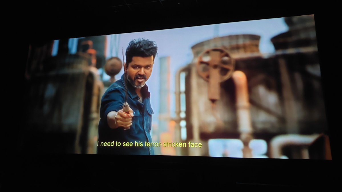 methroska's tweet photo. Thursday night show aeh padam patachu aanalum inum update panve ila 💔😬🤦🏻‍♂️

Now Watching : #JanaNayagan | Tamil | 2D |count01

#OneLastTime https://t.co/9CRJgNV6sv