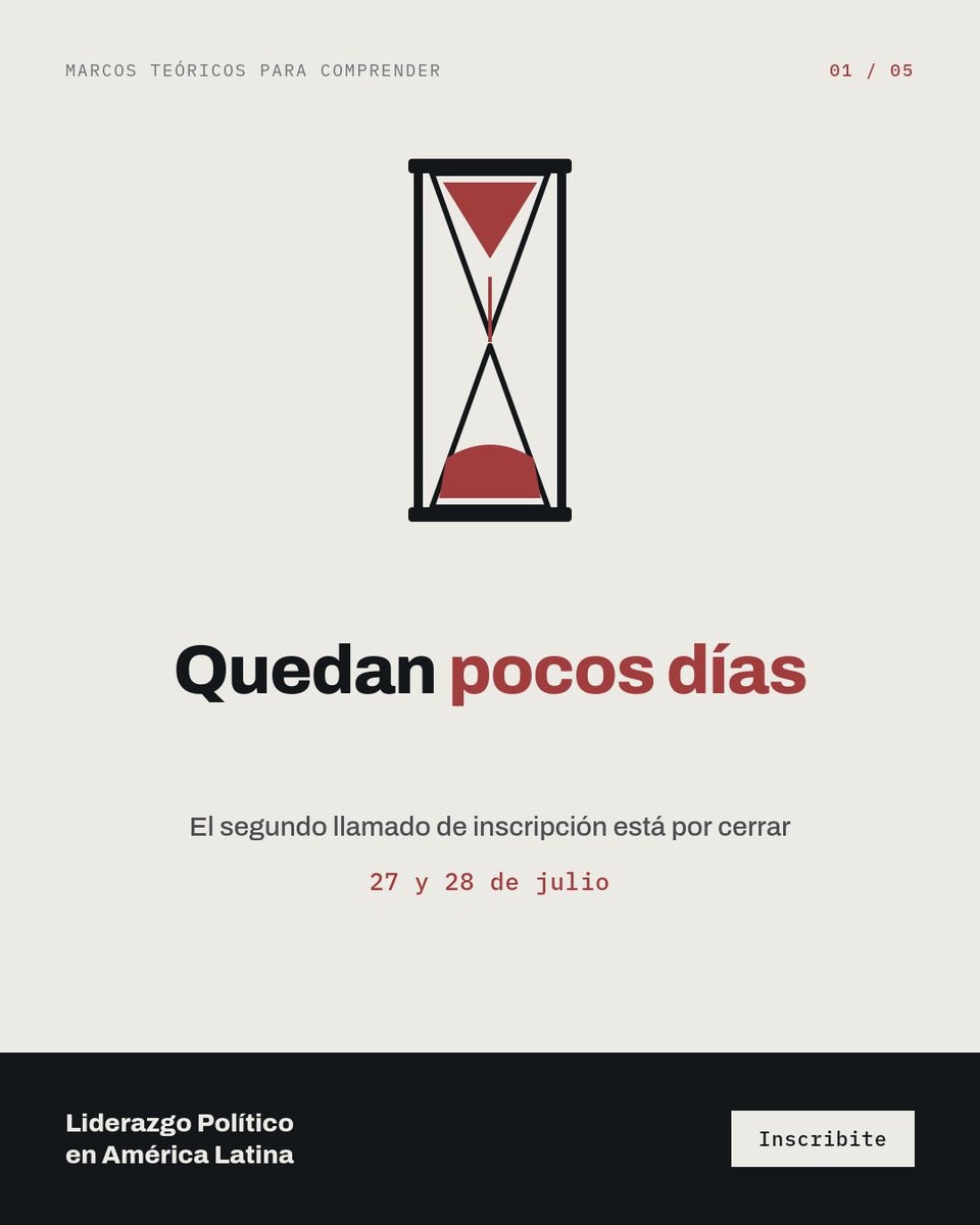 olpal_uba's tweet photo. 🔍 La estabilidad/inestabilidad política no está en el diseño institucional, sino en el liderazgo presidencial. Por eso hay que estudiarlo: de los populismos clásicos a hoy. "Liderazgo Político en América Latina" @CpoliticaUBA . Inscripción: 27 y 28/7 https://t.co/m8VUFVQZZs https://t.co/J5O0wTd2CK
