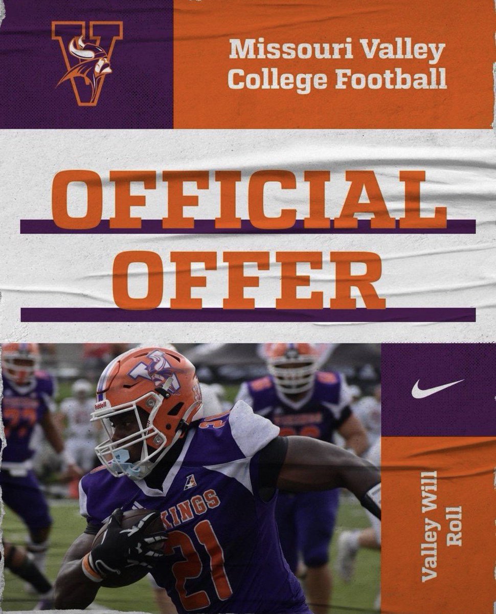 KolemanFred6's tweet photo. After a great official visit and conversation with @Qblack_3 I’m blessed to have earned an offer to play football at @MovalFootball 
#valleywillroll 
@TheZachThomas @PintosAthletics @_c0achB @thomas_avian @JPRockMO @PrepRedzoneMO @MidMoRecruiting https://t.co/ZXhrxS3iRy
