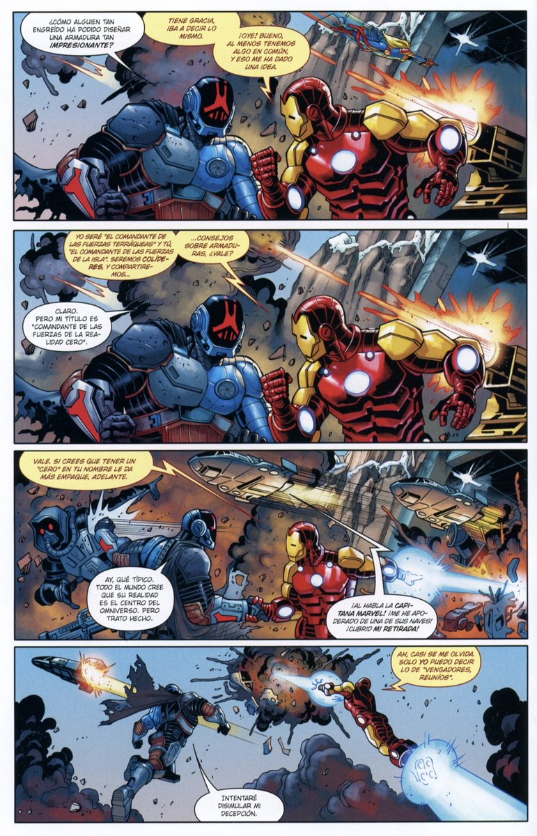 Andres38229's tweet photo. @ismael_fundador Pues se supone q ya deberían saberlo ya q ellos volvieron en la temporada de doom no?
Hasta tony stark estuvo jajajja. Pero por lo q parece los guionistas se olvidaron del crossover de zero war https://t.co/ASqtgTdZf9