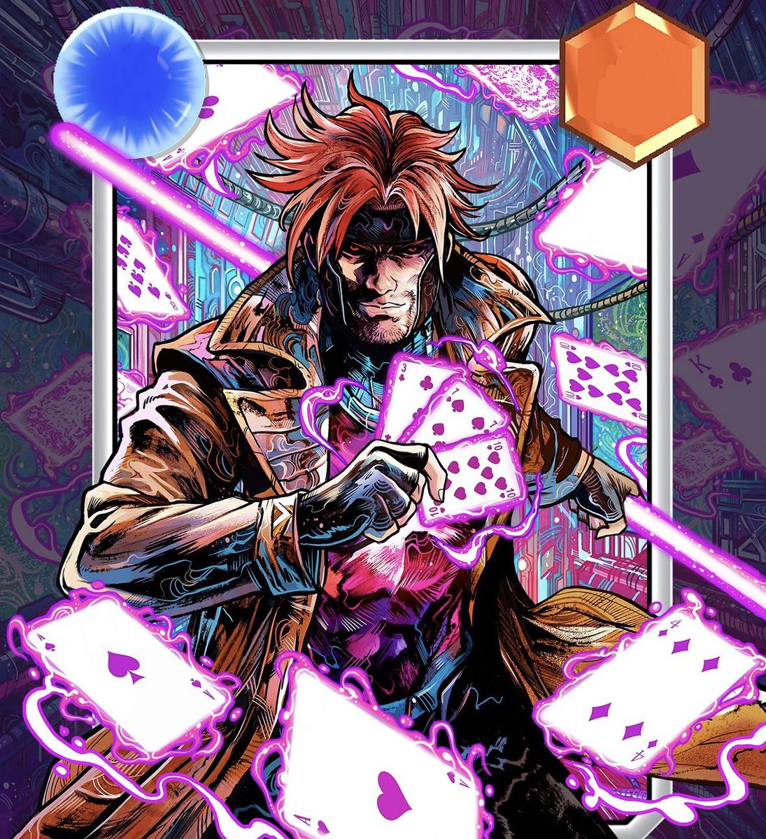XMen_C_O_T_A's tweet photo. The Cajun by @vinartwork 

#gambit #xmen97 https://t.co/n4mZNXGlAg