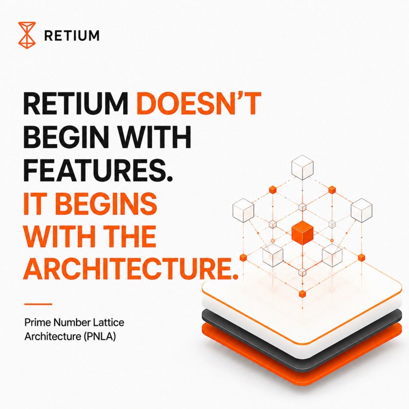 ChiscoE54's tweet photo. Something unusual happened while I was reading Retium's whitepaper.

I expected the first technical section to introduce features.

Instead, it introduced Prime Number Lattice Architecture (PNLA).

At first, I wondered why.

By the end of the paper, it made perfect sense. https://t.co/KdDZJehDNS