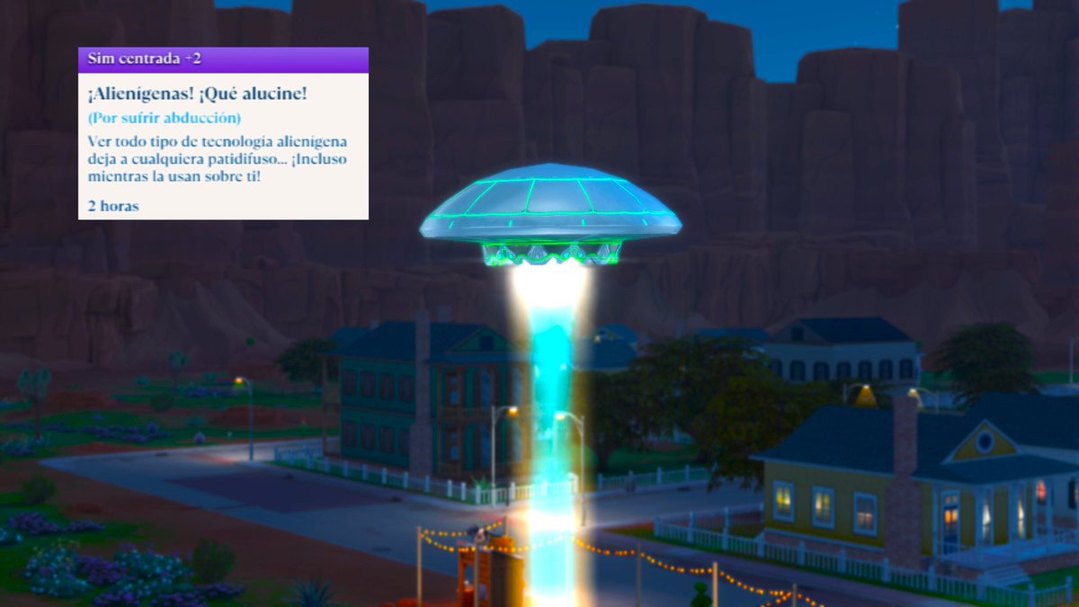 _annscarlet's tweet photo. ¡¡¡Me han abducido!!! No recuerdo nada dentro de la nave, pero ha sido una experiencia alucinante.

#TheSims4 #ShowUsYourSims #OccultLegacyChallenge https://t.co/vBR3QsNKzx