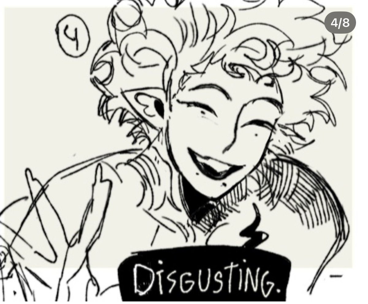 dialingnumber9's tweet photo. 1/2 
Intruder who eats demons/angels with specific tastes.  They mimic their prey or the prey’s prey. https://t.co/Xu0M5ZmsiC