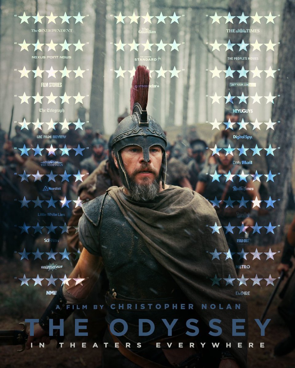 THE ODYSSEY has now reached $652M worldwide in just 11 days