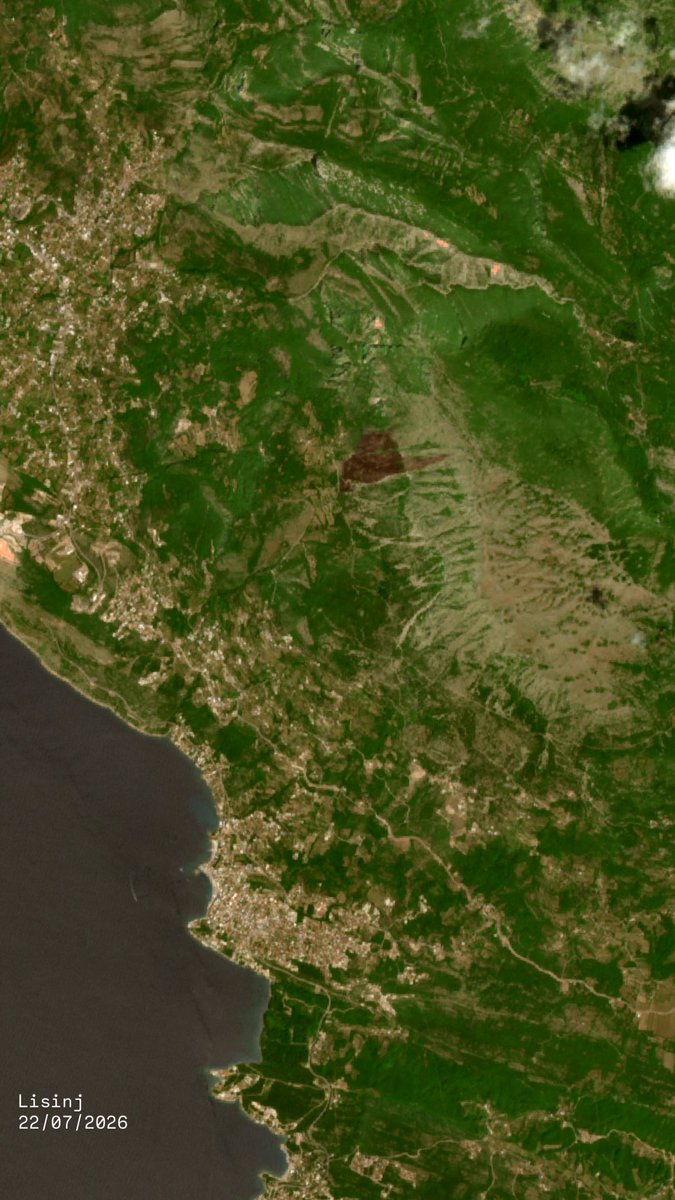 antivarii's tweet photo. Wildfire in Lisinj, Bar, Montenegro

Source: @CopernicusEU https://t.co/rElscrYLbn