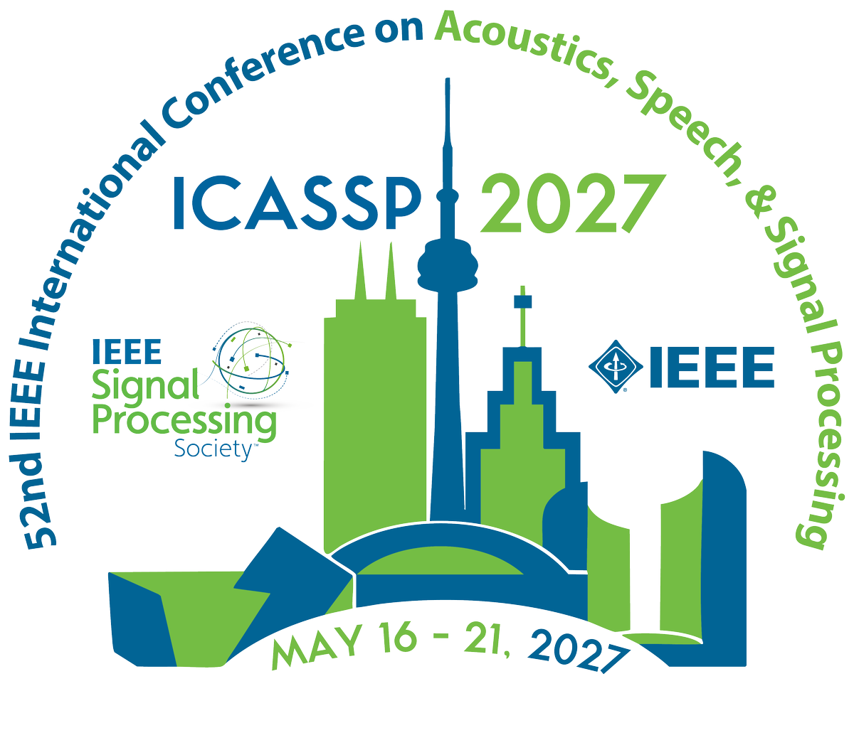 ieeeICASSP's tweet photo. 📣 ICASSP 2027 Call for Papers Opens Soon!

📌 Get your papers ready! Join us 16-21 May 2027 in Toronto, Canada, for the annual IEEE International Conference on Acoustics, Speech, and Signal Processing (ICASSP) 

📆 Submission Deadline: 16 September

🔗https://t.co/whbK6P3gOJ https://t.co/cZ5jqeofuP