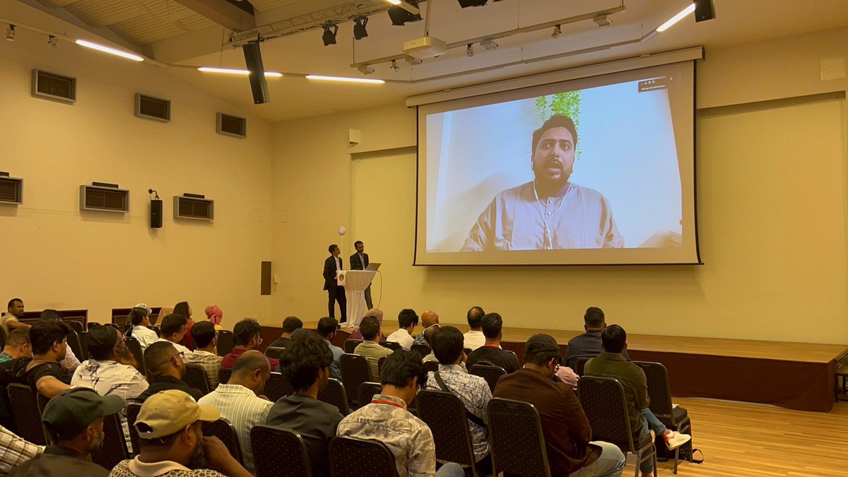 NahidIslam_24's tweet photo. Organized by the NCP Diaspora Alliance Germany, the ‘July in Blood’ Seminar was successfully held in Düsseldorf, bringing together expatriate Bangladeshis from across Germany. https://t.co/qr4oaSgmL6
