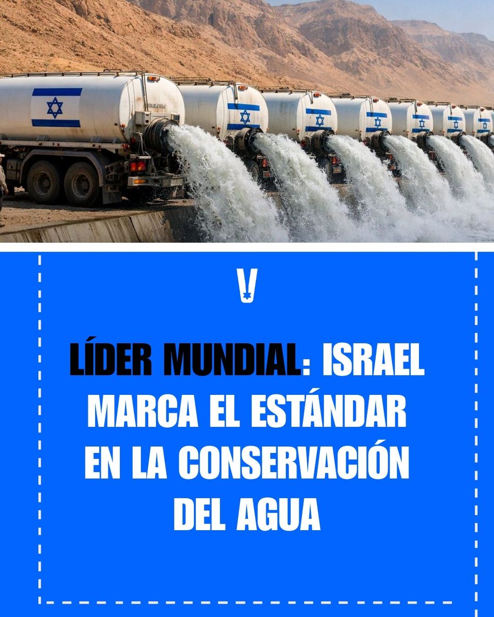 veoisrael's tweet photo. 💧🇮🇱 Cuando se habla de innovación, muchas veces se piensa en inteligencia artificial o ciberseguridad. Pero Israel también lidera un recurso vital: el agua.

Gracias a tecnologías como el riego por goteo, la desalación y el reciclaje del 95% de sus aguas residuales, Israel se ha consolidado como un referente mundial en conservación hídrica.

Ahora, la empresa nacional Mekorot dio un paso más con la inauguración de un centro de control de última generación, diseñado para proteger la infraestructura hídrica del país frente a desastres naturales y ciberamenazas.

🌍 Un ejemplo de cómo la innovación puede ayudar a garantizar uno de los recursos más importantes para el futuro.

¿Qué país creés que lidera hoy la innovación en el manejo del agua? 💬