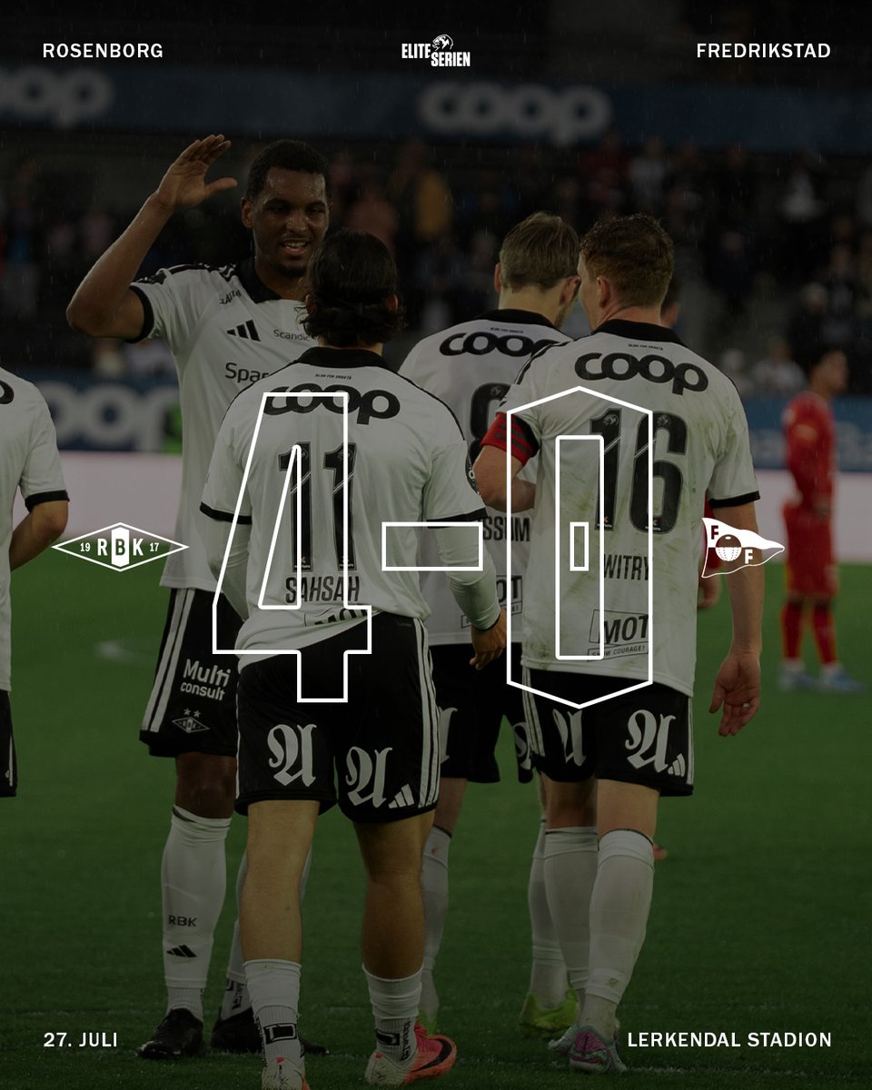 RBKfotball's tweet photo. En deilig kveld på Lerkendal 🖤🤍
Neste stopp: Bergen 👊🏻 https://t.co/Jl3Wp0dpoV