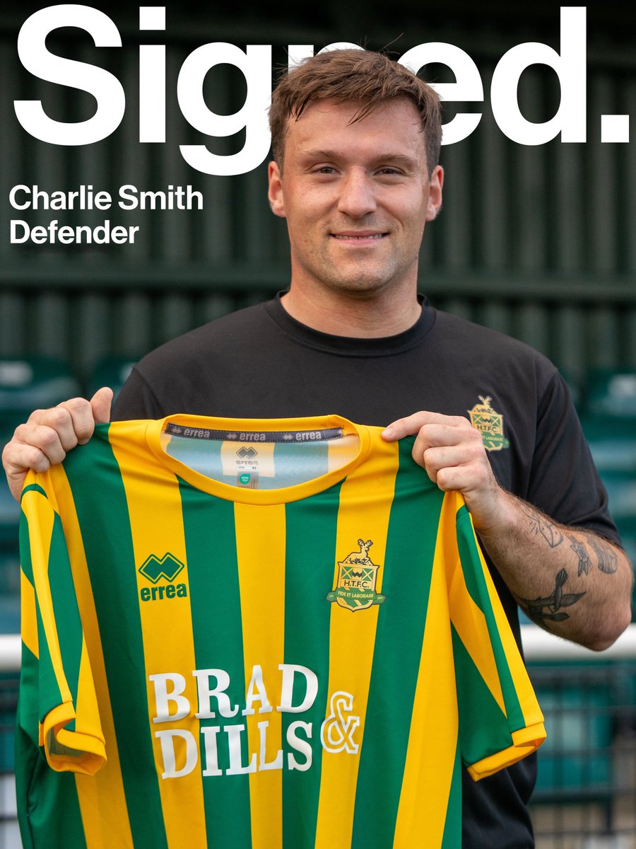 Harpenden_Town's tweet photo. We are delighted to announce the Signing of Charlie Smith.

Charlie returns to the club having represented the Green and Gold throughout the opening stages of the previous campaign. https://t.co/9IKio8Mjsn