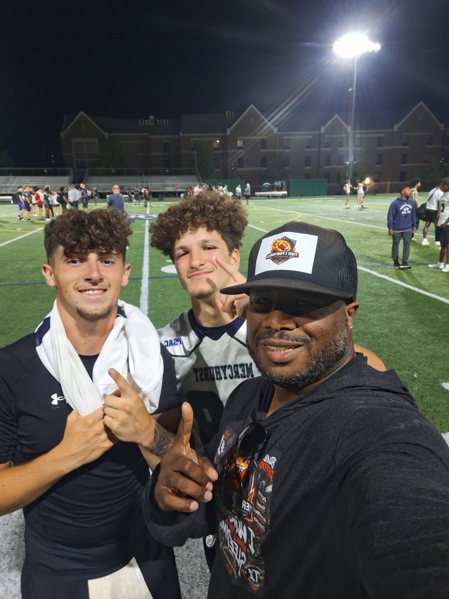 CoachZigSr37's tweet photo. Got to watch the guys compete at @MercyhurstFB camp Saturday. Like what I saw but still things to improve on. @e_kuhn12 @WilliamSawwan @Anthony_Benny08 great Job Guys!
#RaiseTheStandard #qualitycoachingmatters #train2compete #compete2win #Tier1FootballAcademy https://t.co/tEnqxsMH8L