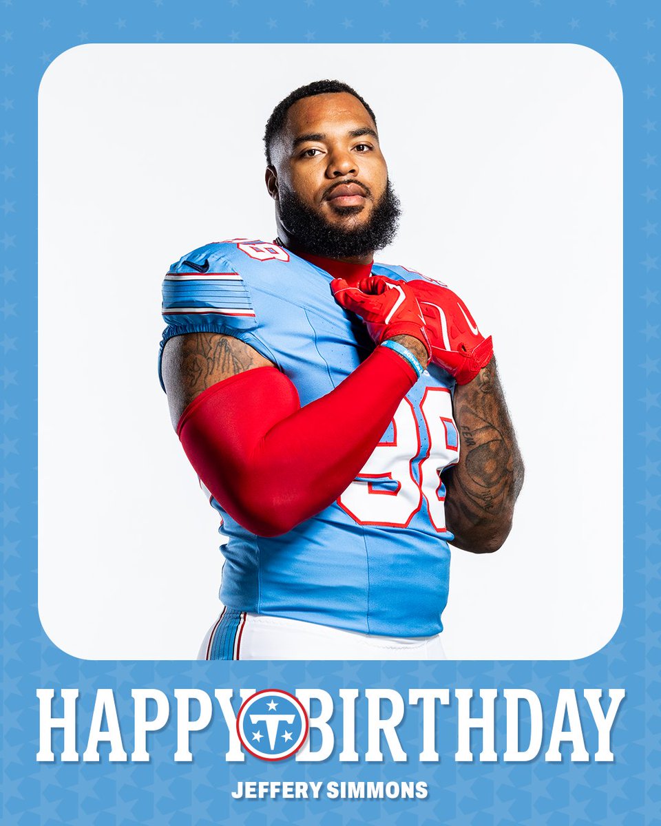 Titans's tweet photo. Happy Birthday @GrindSimmons94! 🥳 https://t.co/j8EKY1Gubt