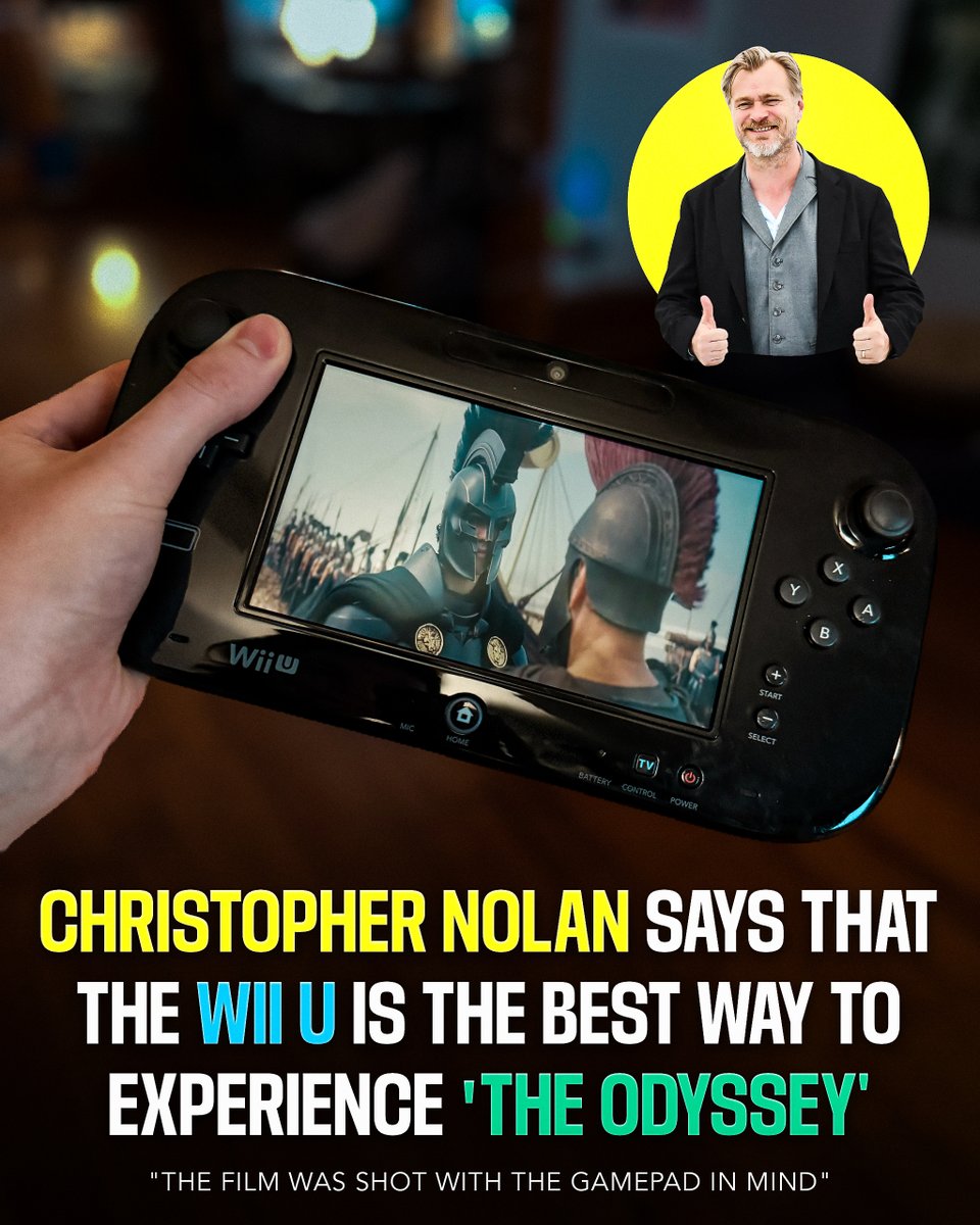 eStarland's tweet photo. The Wii U is the Best Way to Watch 'The Odyssey'! 🎬 https://t.co/20IEn6lczp