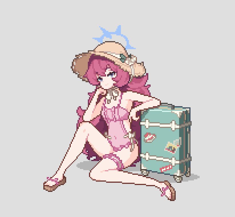lav2pix's tweet photo. 水着イロハ https://t.co/osfO84G6BC