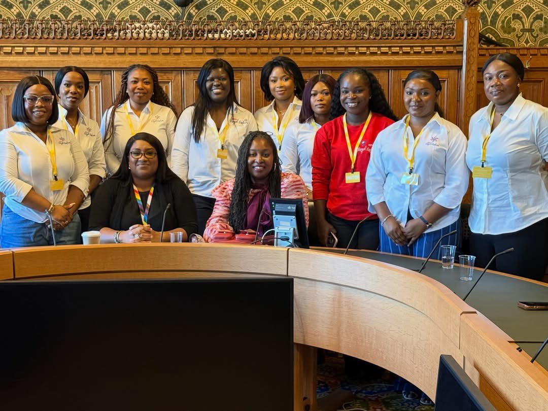 npployalladies's tweet photo. A Ghanaian girl’s dream is valid. 🇬🇭💙
Today, NPP Loyal Ladies met British MPs Bell Ribeiro-Addy and Dawn Butler at the House of Commons. It was a powerful reminder that leadership knows no borders.
#NPPLoyalLadies #EveryLadyALeader #WomenWhoLead #HouseOfCommons https://t.co/UsofV9zJxt
