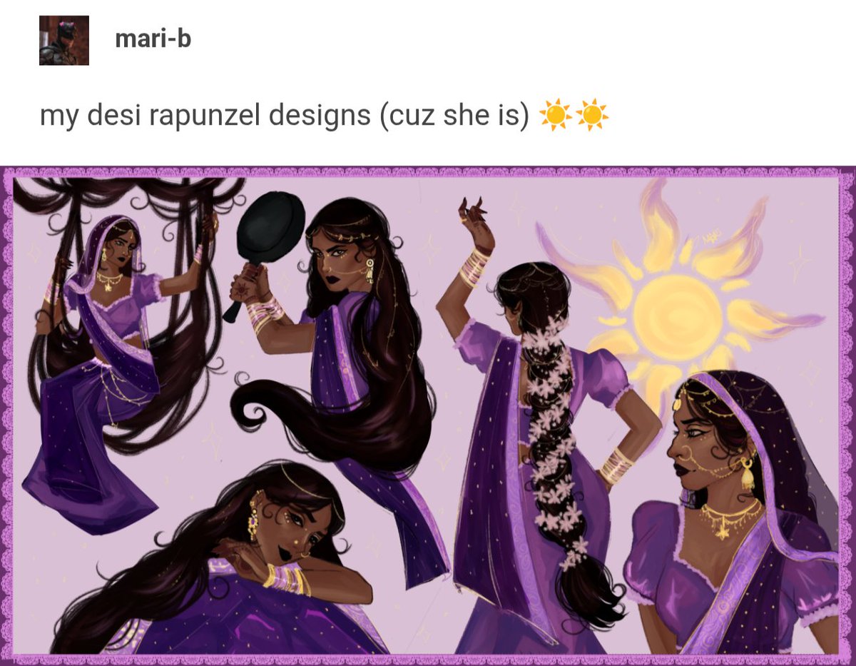 Blixy_Starrr's tweet photo. H03s on here talkin bout BLACK BLACK BLACK cuz I'm black, no bitch, EYE actually wanted a DESI Rapunzel &amp; will always stand by it wit my full black ass heart!! I got my 2 black lil mermaidS but now I wanna sea some dark skin Asian folks get de spot light in FANTASY films! https://t.co/iCo6A8N0mD