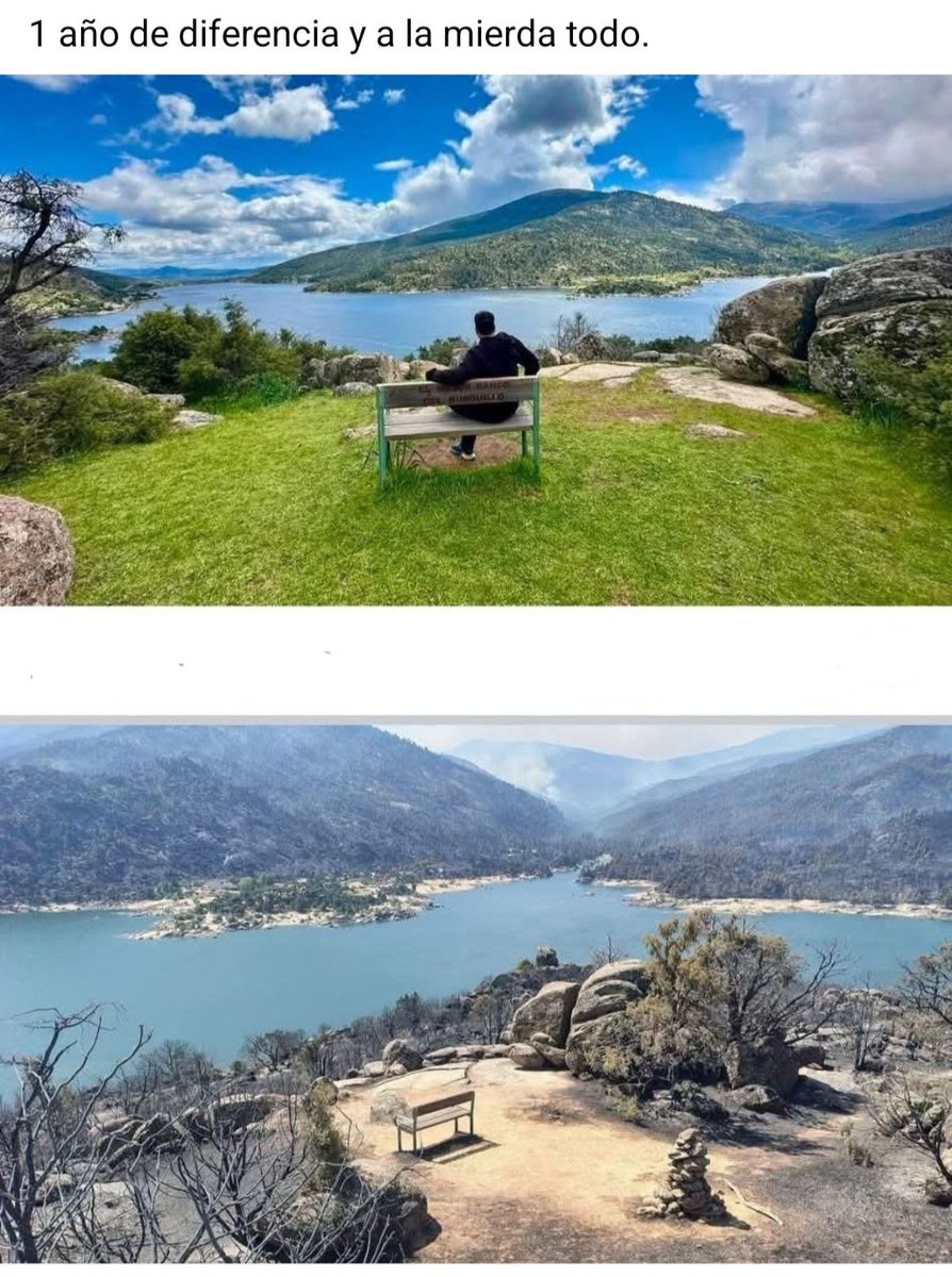 ManuelMorenoCh3's tweet photo. Es la España actual explicada en una imagen,el antes y el después con Sánchez. https://t.co/adRUTA8Uoy