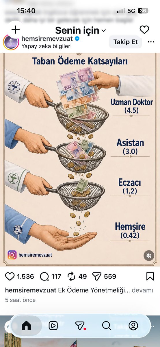 tibbiyelisozluk's tweet photo. Bu görsel nasıl bir ekip arkadaşlığı oluyor ?
Döner sermaye HEKİM ÜRETİMLİ BİR KATMA DEĞERKEN.. 
ZAMANIN BAKANI ONLARDAN ALDIM SİZLERE VERDİM DERKEN, 
ŞİMDİ NASIL KIYASA GİRİLİYOR ?
TAMAM HEKİMLER GERİ ÇEKİLSİN O ZAMAN SİZ ÜRETİN DE GÖRELİM BU KATMA DEĞERİ.
SAÇMALIKTA NİRVANA BU. https://t.co/cEVh7TNCbR