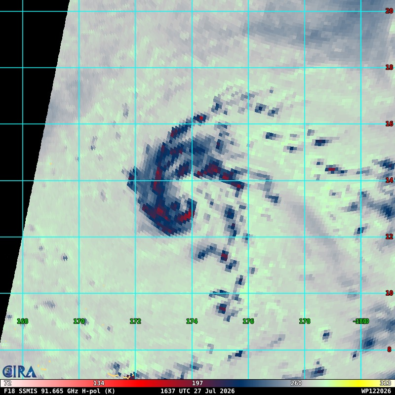 WeathermanAAA_'s tweet photo. Tropical storm #Dolphin 🐬 (one of the coolest WPAC names btw) seems primed to imminently begin a period of rapid Intensification. A recent MW overpass showcases an incipient, spatially small core, with VHT activity increasing over the past several hours.

The model solutions for this system are exceptional, which makes sense given the largely favorable environment ahead.