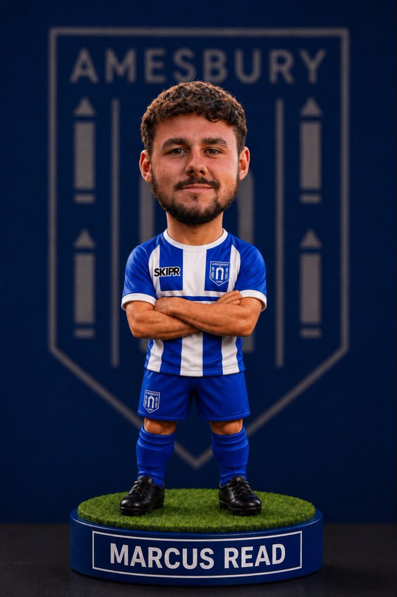 AmesburyFc's tweet photo. As we count down the days to the start of the new season there are new faces to check out. 

First new signing of the week is Marcus Read returning after a year away Marcus brings pace energy and versatility on either side of the pitch. 

Marcus is available to sponsor https://t.co/fwfRj7hMAa