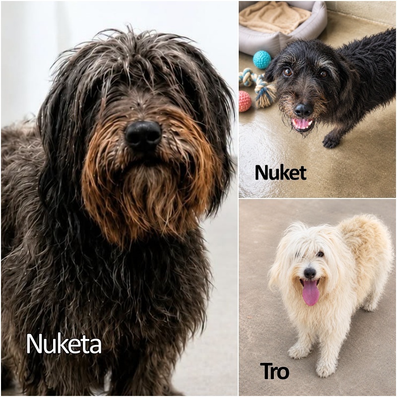 SosAbuelos1's tweet photo. #BARCELONA
#NUKETA, #NUKET y #TRO tienen unos 7 años
Los tres tienen buen carácter; son muy nobles
Pedir una familia para todos es un imposible, por eso buscamos hogares.
Están en el REFUGI DE CAL PILÉ #Mataró
Contacto: 687 976 037 https://t.co/e59HW9DzUu