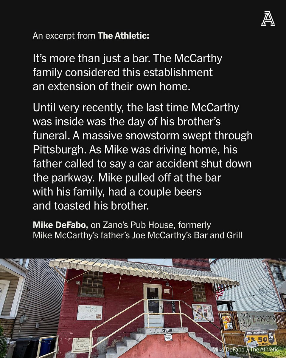 MikeDeFabo's tweet photo. Driving along Greenfield Avenue brings Mike McCarthy back to some of his best childhood memories, but also his family’s toughest loss. 

🔗 https://t.co/CijhjPTrAY https://t.co/cUGhAiLTSo