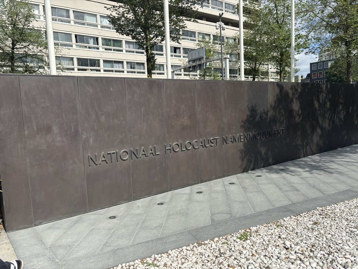 DKAYEMBE's tweet photo. #Genocost2026 As we enter the last week before the Congolese Genocide Memorial Day, I reflect on my last week's visit to Amsterdam to the National Holocaust Names Memorial, where thousands of Jews, Roma and Sinti victims lost their lives. I spent an hour in the memorial park thinking of the 7 million victims of the Congolese genocide yet to be recognised. My profound sympathies to those who lost their lives during the #Holocaust, as I call people around the world to remember the victims of the #Genocost this August 2nd. @Genocost @kam_kongo @DeboraK_RDC @MamboKinsengwa @Yakil @FullOptionscio 
 #tokobosanabangote .