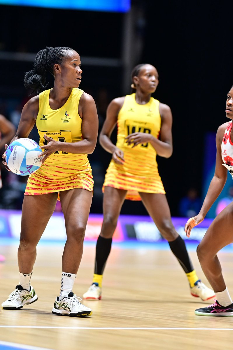 VBugerere's tweet photo. #Commonwealthgames | #Netball

#SheCranes lost to Jamaica 55-49 

First defeat in the tournament for She Cranes 
📸 @bamulanzeki
#VoBUpdates https://t.co/vMX6E1LQnS