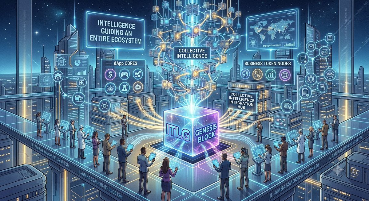 BiruEgn's tweet photo. InterLink Genesis isn't just a token; it's the collective intelligence guiding an entire ecosystem of dApps and Business Tokens. #InterLink #ITLG #ITL https://t.co/RXglLwesuB