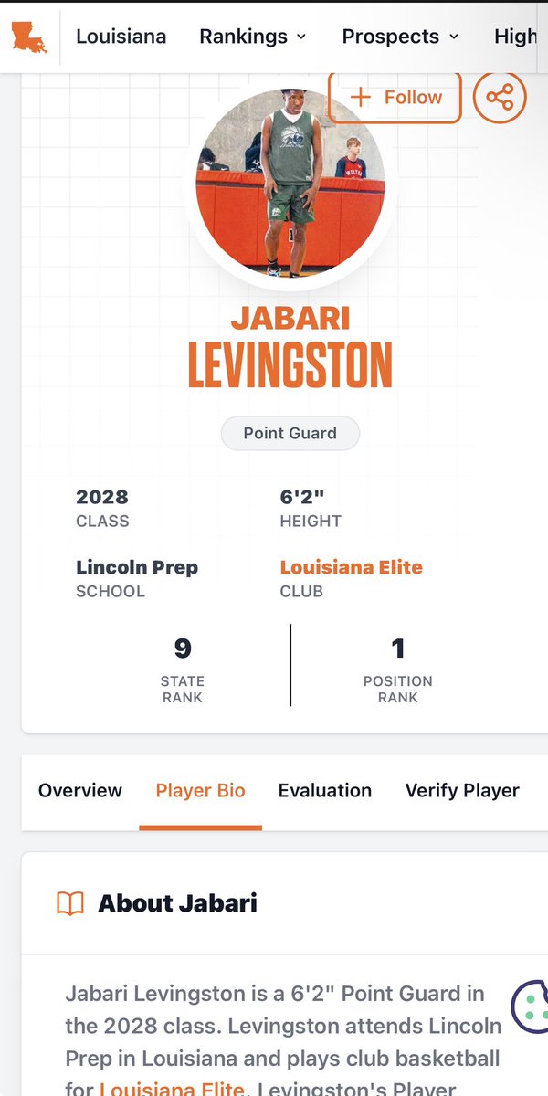 JLevingston2028's tweet photo. blessed to be ranked ass the number 9 player in the state but the number 1 player in my position! #blessed https://t.co/se4F8E6uD3