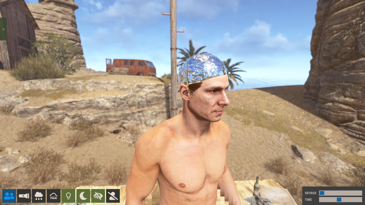 graphics_viper's tweet photo. A new @playrust skin, this time for the cap!!
Cap | Tinfoil Hat (For mind protection!)
Workshop Link for pictures and voting: https://t.co/kWYtnXjYvb https://t.co/8wtaZnGvsH