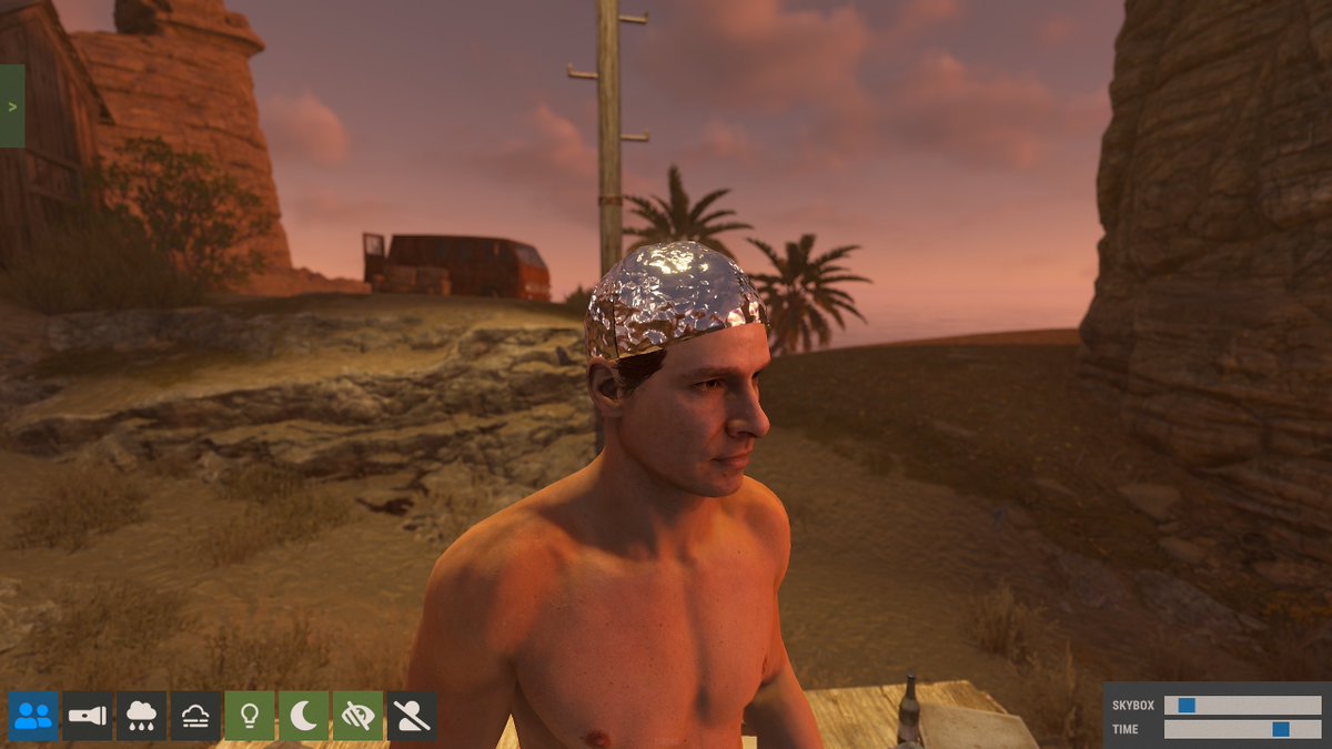 graphics_viper's tweet photo. A new @playrust skin, this time for the cap!!
Cap | Tinfoil Hat (For mind protection!)
Workshop Link for pictures and voting: https://t.co/kWYtnXjYvb https://t.co/8wtaZnGvsH