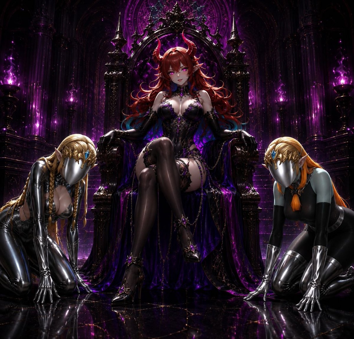 Skyend_Dearest's tweet photo. Both Hyrule and The Twilight Realm are both under my complete Control~

@MissKiarasslave is now like a Coin! One with a Light Side and a Dark Side 

And both sodes are fully Mine to bend and control~

How many can keep standing before me~ thinking they are stronger now~ https://t.co/420muucT5B