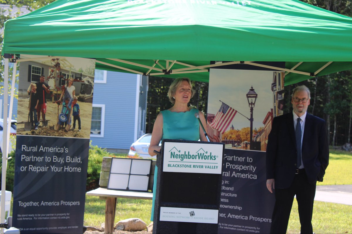 RIEOHousing's tweet photo. This morning, we celebrated the ribbon cutting for the final phase of Fernwood alongside incredible partners &amp; homeowners who literally built this community from the ground up! 🔨🏡

Thank you to all who helped make this possible — by building, investing, &amp; saying YES to housing! https://t.co/PybPQr9gUV
