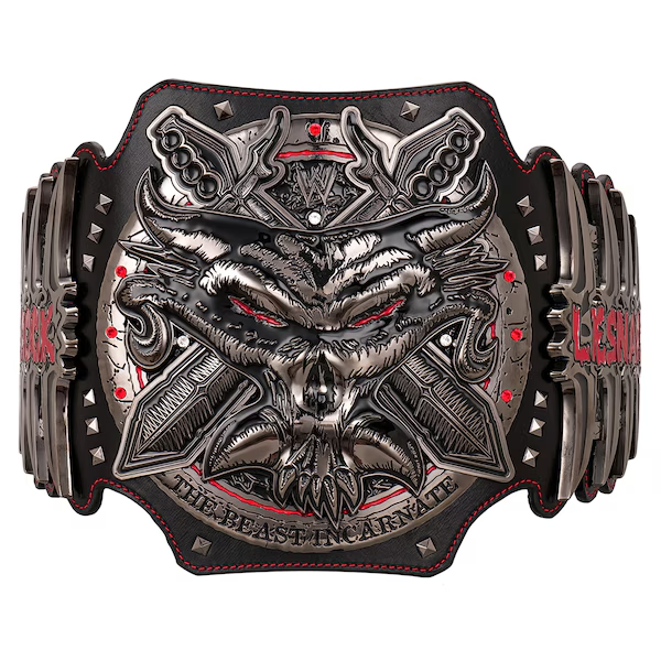 FalseFinishHQ's tweet photo. WWE Shop is selling a Brock Lesnar legacy title for the low price of $799.99 https://t.co/6qqTxqOoFk