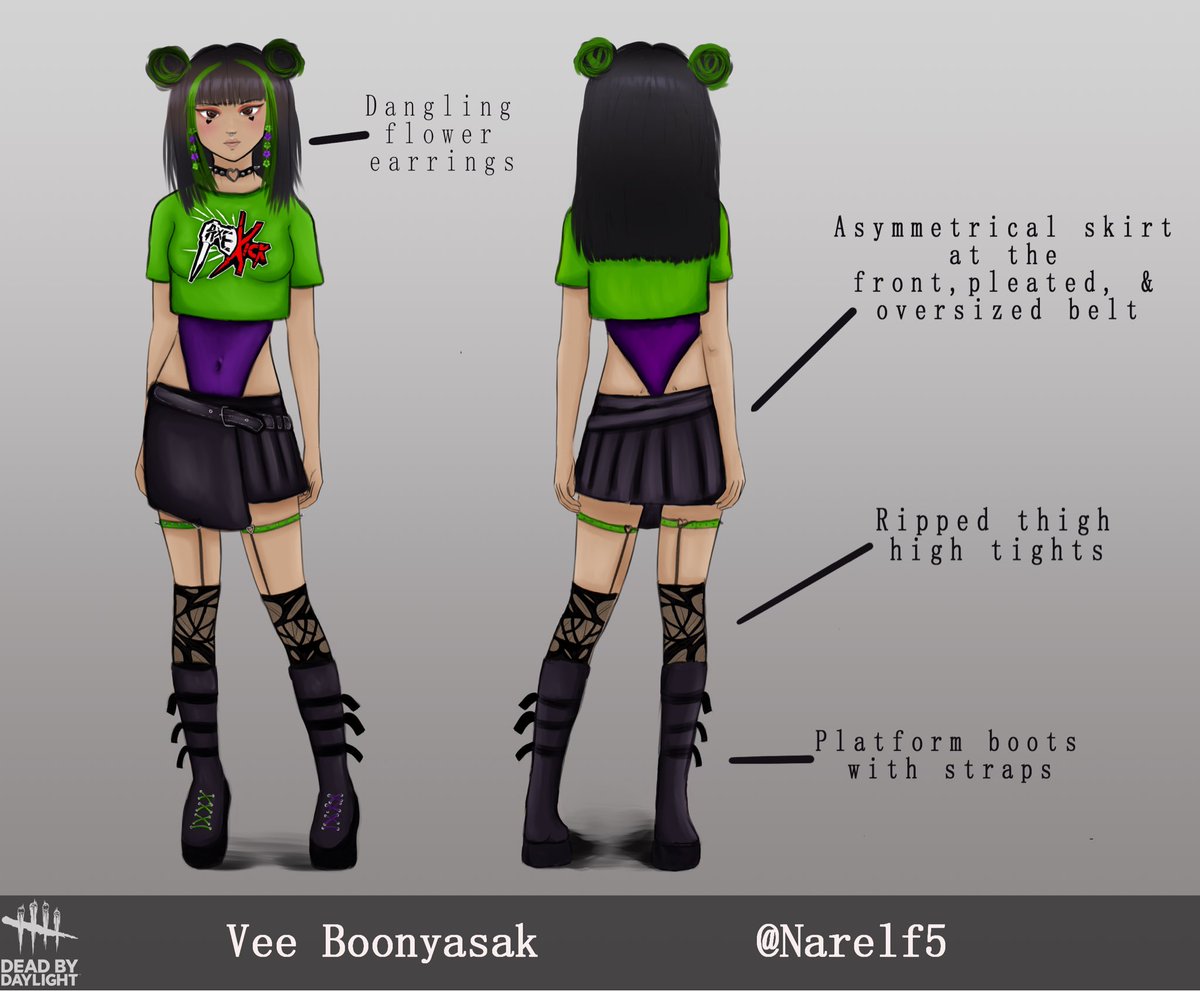 Narelf5's tweet photo. Just posting my Vee submission again. It took me almost 10 hours and I’m proud of it 🥰

#DBD #DBDcontest #DeadbyDaylight https://t.co/u3W863vTZJ