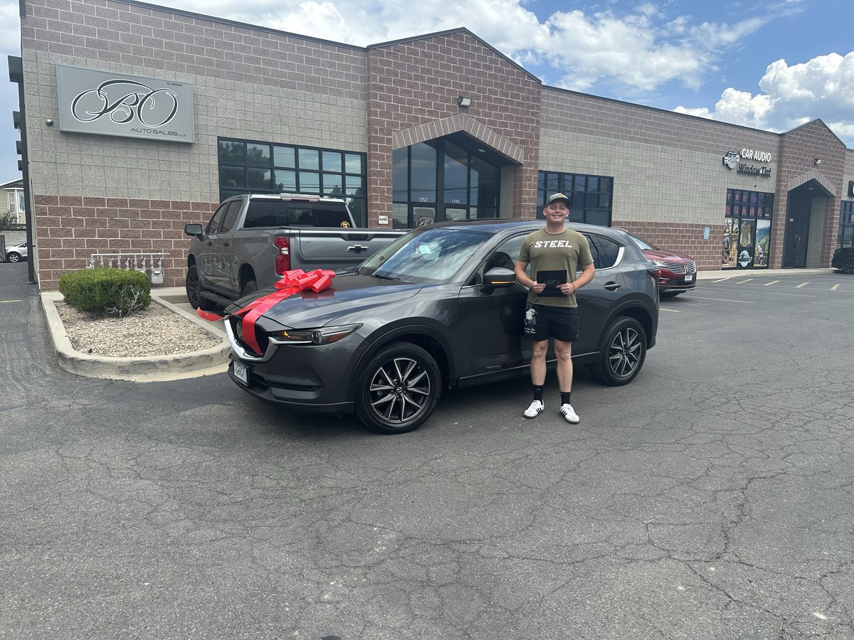 oboautosalesllc's tweet photo. Another happy customer just drove home in their Mazda CX-5! π
Thank you for trusting OBO Auto Sales! Looking for your next ride?
β
0% Interest
β
No Credit Check
β
Easy Financing
DM us today! π
#OBOAutoSales #MazdaCX5 #HappyCustomer #UsedCars #UtahCars #NoCreditCheck https://t.co/INfQ6wMppp