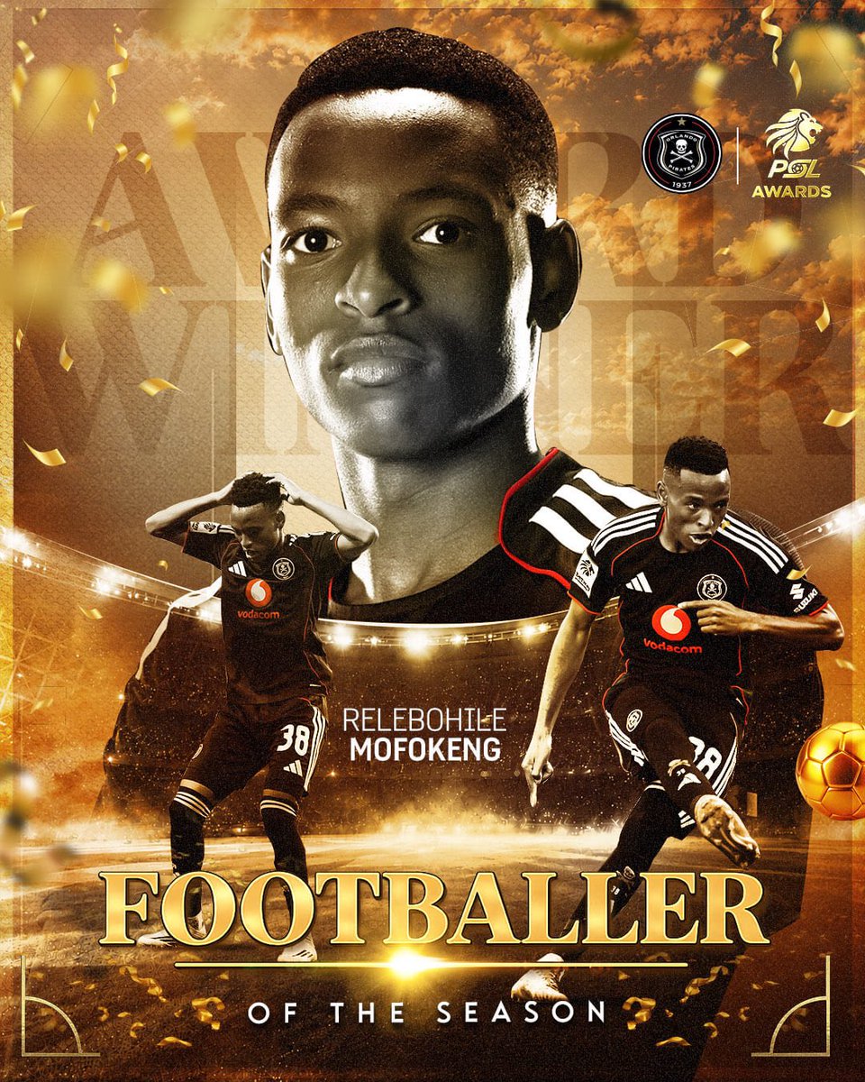 DineoManamela1's tweet photo. Young player of the season. 
Player player’s of the season 
Footballer of the season. 
Treble winner.

21 years old👐🏾. https://t.co/hHy4A1IH45