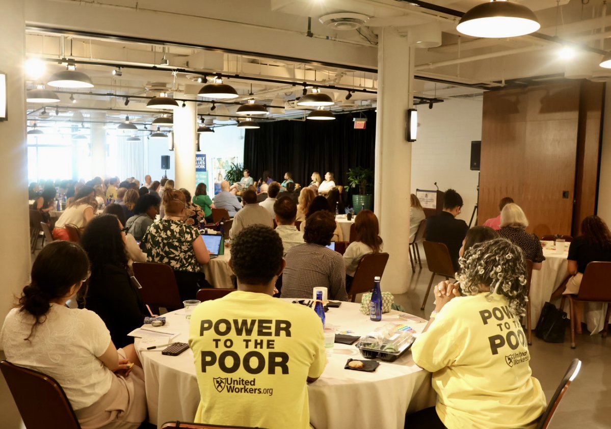 FmlyValuesWork's tweet photo. Last week we had the pleasure of hosting state administrators, advocates, and national partners at the 2026 Paid Family and Medical Leave Collaborators Convening with Center for Law and Social Policy (CLASP). We are grateful to all for this powerful experience. #careforall #paidleaveforall