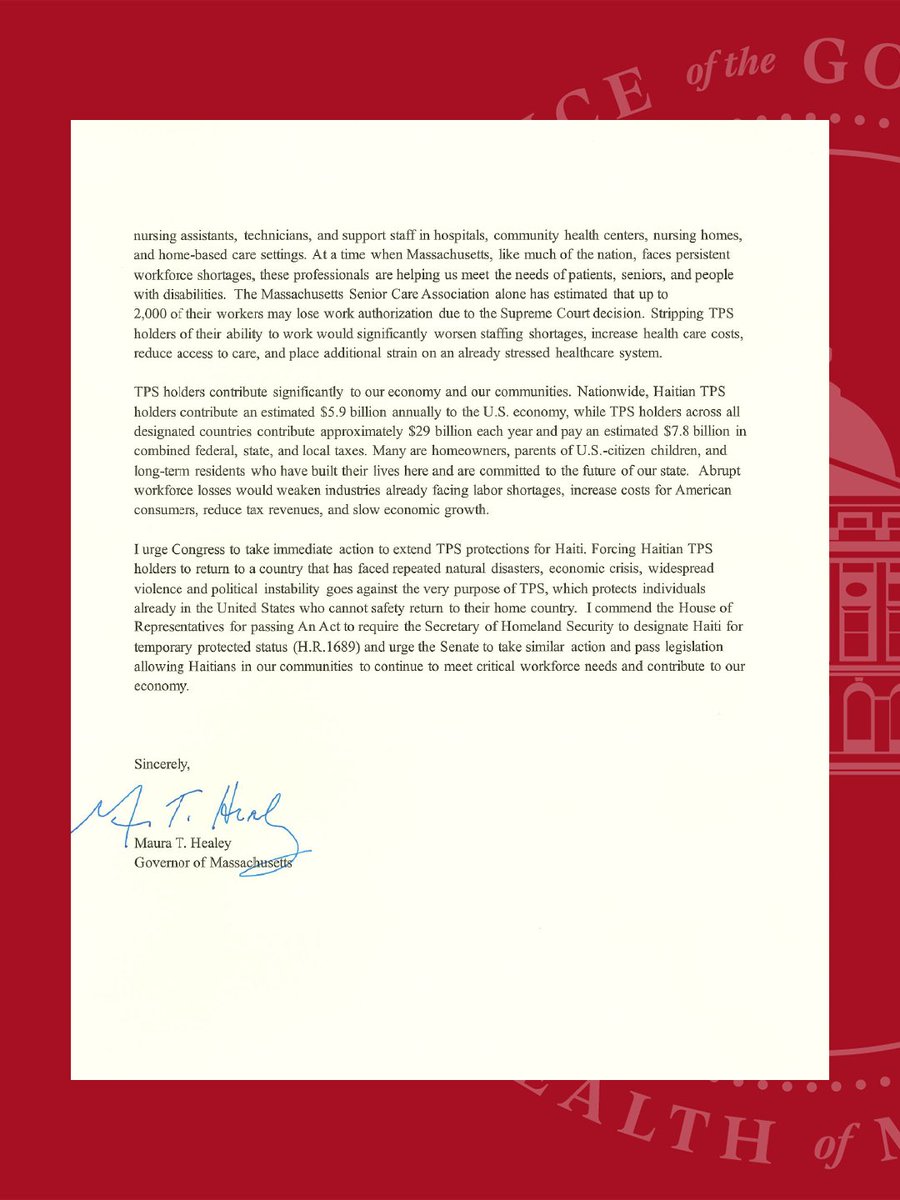 Governor Maura Healey tweet media