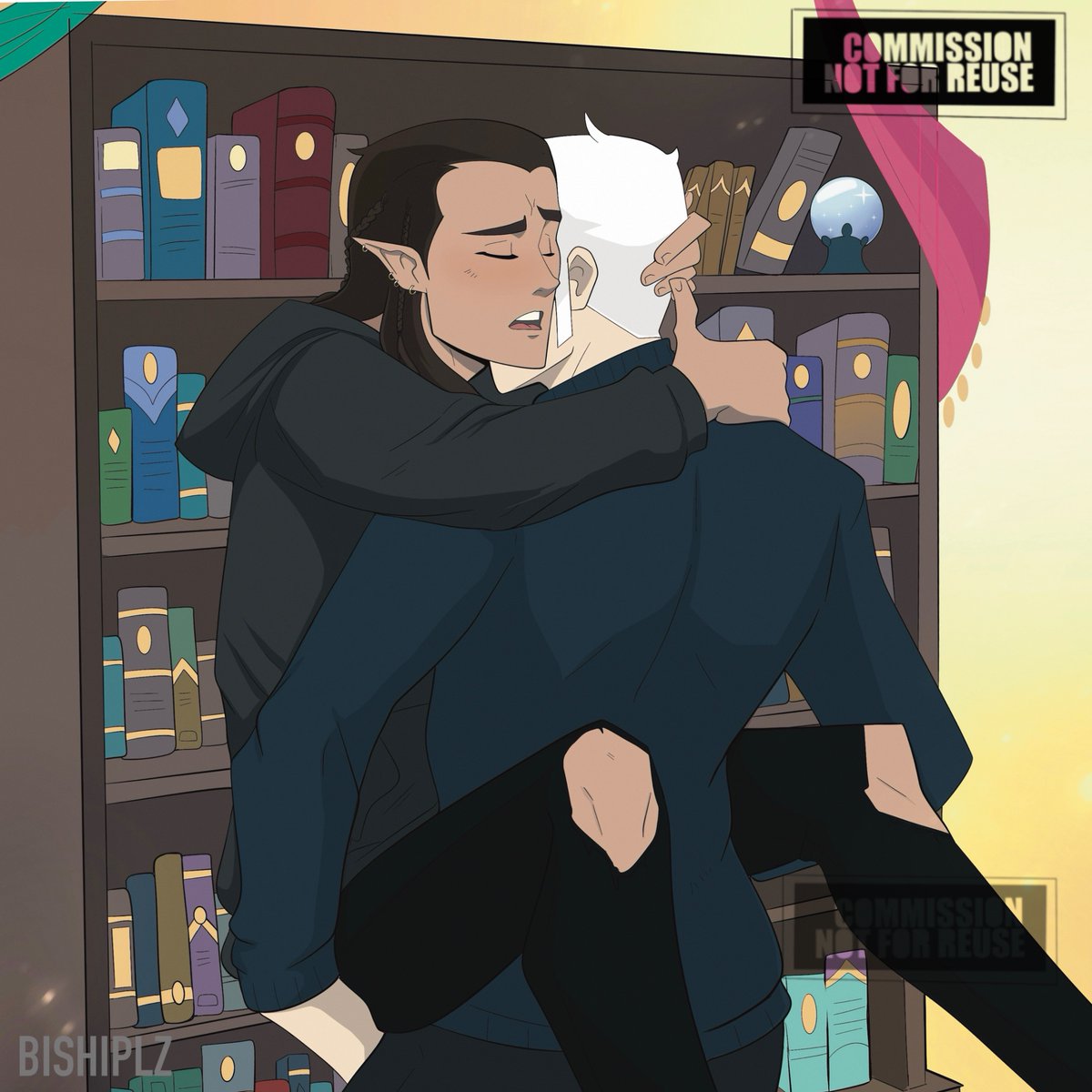Bishiplz's tweet photo. I’m the lucky artist who got paid to illustrate a scene from the Perc’ildan spicey 🔞fanfic which you can find here: https://t.co/MTgJuKLVwA A fun little romp of a fic by HouseofYork2018 😍 #Percildan #CriticalRolefanart #CriticalRole #VoxMachina https://t.co/Rx6kL7Xucd