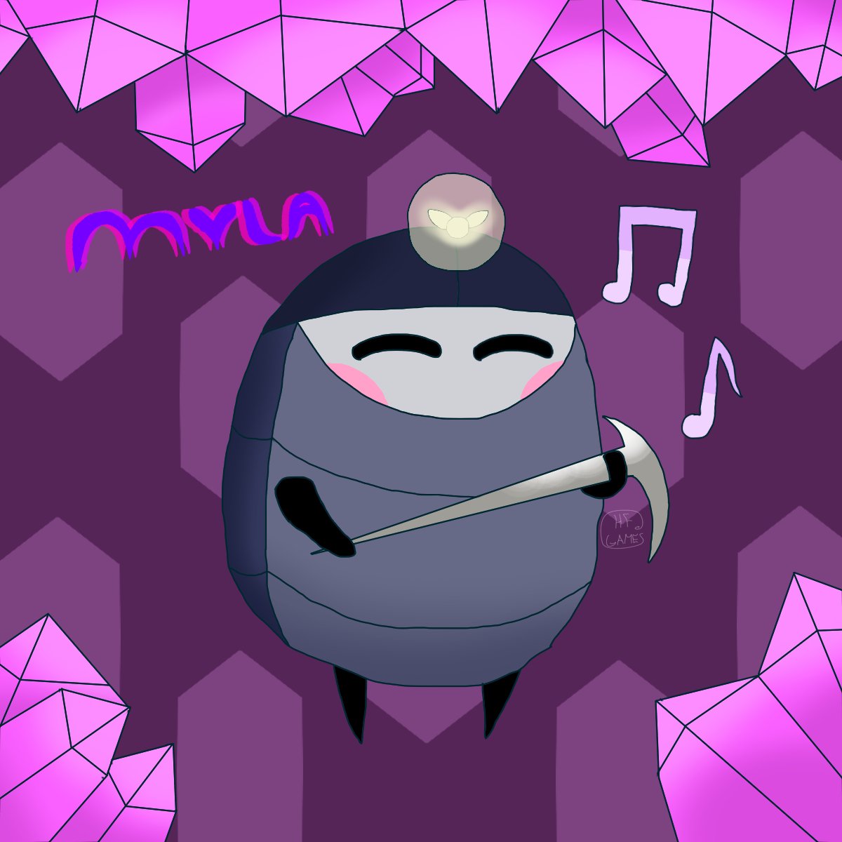 HF_Games87's tweet photo. Una de mis personajes favoritas de Hollow Knight, Myla! :)
#HollowKnight #HK #Myla #Artwork https://t.co/FpWXQelhYq