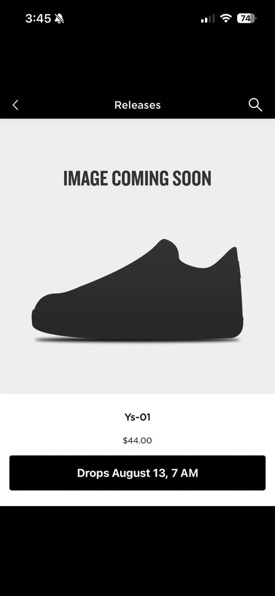 GoodAssSub's tweet photo. The YZY YS-01 seems to be getting a retail release at JDSport 👀👀👀👀 https://t.co/kjXOuqW76h