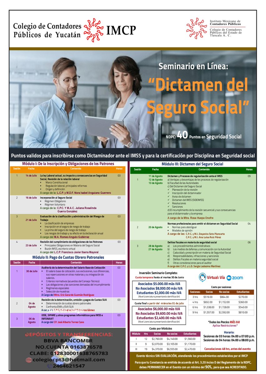 CCP_Tlaxcala's tweet photo. @ColegioXalapa @colegiocpmexico @ColegioFiscal #contabilidad #colegios #contadores
Participa https://t.co/thD95XmF56