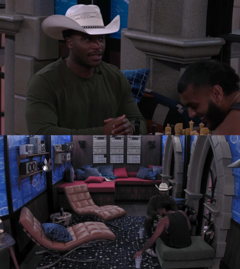rbbq's tweet photo. Chuk: "LaLa ain't winning a damn competition in this house.  She sucks.  I don't know why they chose her"

Chuk: "I was really disgusted with her tears, sorry to her kids" #BB28 https://t.co/cEPpKwbGjk