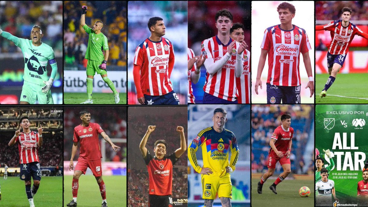 datosqnopediste's tweet photo. ¿Qué está pasando? 🤯🤯

11 futbolistas de la LIGA MX son baja en la lista de convocados para el #JuegoDeEstrellas frente a la MLS este miércoles 😳

Prácticamente medio equipo dijo que no... 
Llama la atención que la mayoría sea de las Chivas 
¿No les dieron permiso? 🤔 https://t.co/5xvT0fzcyT